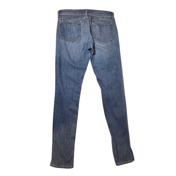 Rag & Bone Blue Skinny Jeans - Picture 3 of 9